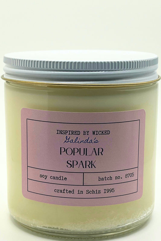 8 oz - Galindas Popular Spark Candle